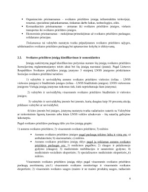 Lietuvos nacionalinė sveikatos sistemos raida, struktūra ir veikla. Paveikslėlis 6