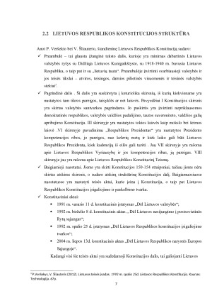 Lietuvos Respublikos ir Jungtinės Karalystės Konstitucinės teisės ypatybės. Paveikslėlis 7