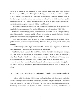 Lietuvos Respublikos ir Jungtinės Karalystės Konstitucinės teisės ypatybės. Paveikslėlis 9