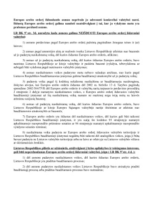 Europos arešto orderis. Konspektas. Paveikslėlis 2