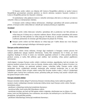 Europos arešto orderis. Konspektas. Paveikslėlis 3