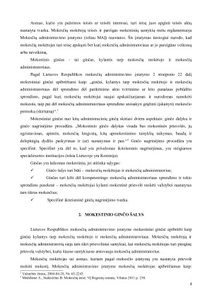 MOKESTINIŲ GINČŲ PROCESAS. Paveikslėlis 4