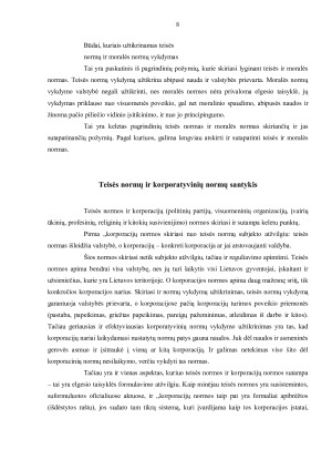 TEISĖS NORMOS SOCIALINIŲ NORMŲ SISTEMOJE. Paveikslėlis 8
