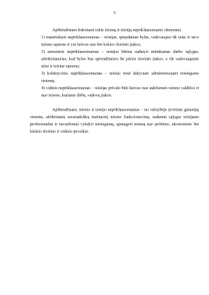 TEISĖJŲ ASMENINIO NEPRIKLAUSOMUMO GARANTIJOS. Paveikslėlis 5