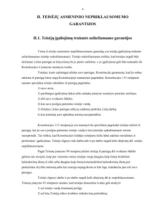 TEISĖJŲ ASMENINIO NEPRIKLAUSOMUMO GARANTIJOS. Paveikslėlis 6