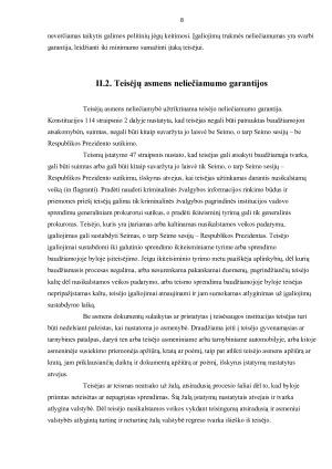 TEISĖJŲ ASMENINIO NEPRIKLAUSOMUMO GARANTIJOS. Paveikslėlis 8