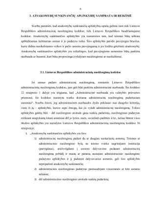 ATSAKOMYBĘ SUNKINANČIŲ APLINKYBIŲ SAMPRATA IR REIKŠMĖ. Paveikslėlis 6