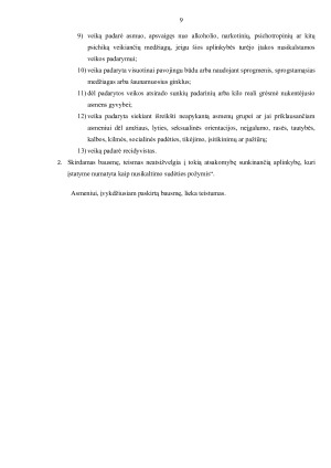 ATSAKOMYBĘ SUNKINANČIŲ APLINKYBIŲ SAMPRATA IR REIKŠMĖ. Paveikslėlis 9