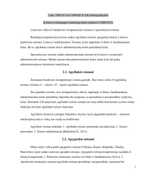 TEISINĖS SISTEMOS LIETUVOJE ANALIZĖ. Paveikslėlis 7