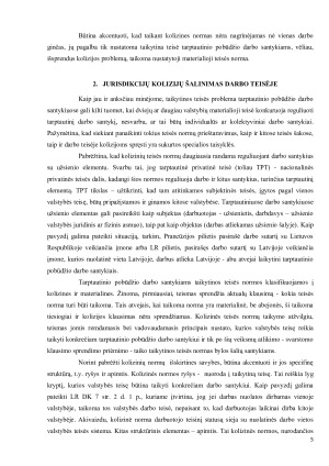 TARPTAUTINIO POBŪDŽIO DARBO SANTYKIAMS TAIKYTINA TEISĖ. Paveikslėlis 5