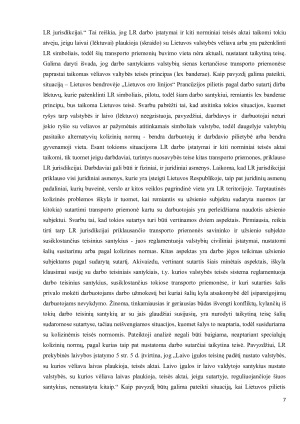 TARPTAUTINIO POBŪDŽIO DARBO SANTYKIAMS TAIKYTINA TEISĖ. Paveikslėlis 7