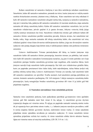 SANTUOKA. SANTUOKOS PASIBAIGIMAS. Paveikslėlis 9