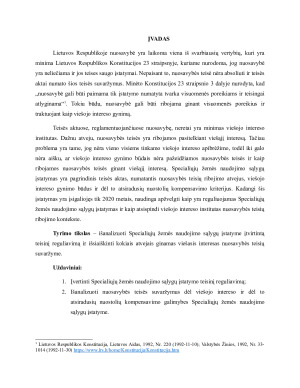 SPECIALIŲJŲ ŽEMĖS NAUDOJIMO SĄLYGŲ REGULIAVIMAS IR VIEŠASIS INTERESAS. Paveikslėlis 2