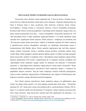 SPECIALIŲJŲ ŽEMĖS NAUDOJIMO SĄLYGŲ REGULIAVIMAS IR VIEŠASIS INTERESAS. Paveikslėlis 3