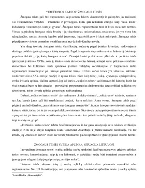 NAUJAUSIOS ŽMOGAUS TEISIŲ RAIDOS TENDENCIJOS TEISĖ Į ŠVARIĄ APLINKĄ, TYRĄ VANDENĮ IR KT.. Paveikslėlis 2