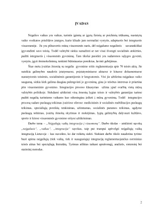 Neįgaliųjų vaikų integracija į visuomenę. Paveikslėlis 2