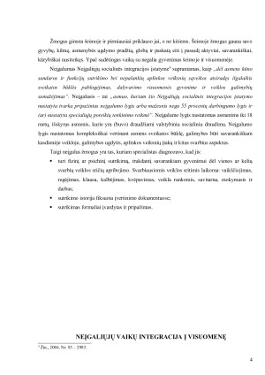 Neįgaliųjų vaikų integracija į visuomenę. Paveikslėlis 4