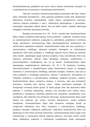 Nelegalios narkotikų apyvartos kontrolė pagal Šengeno teisyną. Paveikslėlis 4