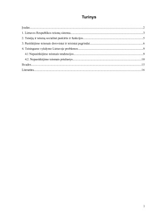 NEPASITIKĖJIMO TEISMAIS DOROVINĖS IR TEISINĖS PRIEŽASTYS. Paveikslėlis 2