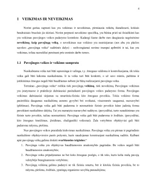 Neveikimas - kaip pavojingos veikos forma. Paveikslėlis 4