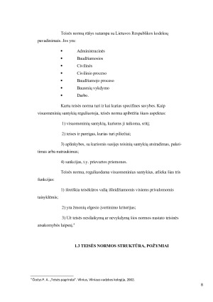TEISĖS NORMA KAIP TEISINIO REGULIAVIMO PRIEMONĖ. Paveikslėlis 8