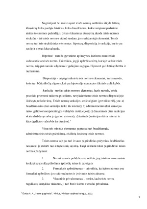 TEISĖS NORMA KAIP TEISINIO REGULIAVIMO PRIEMONĖ. Paveikslėlis 9