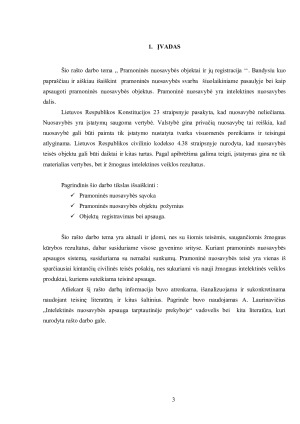 PRAMONINĖS NUOSAVYBĖS OBJEKTAI IR JŲ REGISTRACIJA. Paveikslėlis 3