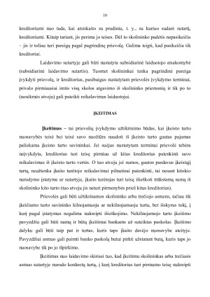Prievolių įvykdymo užtikrinimo būdai. Paveikslėlis 10