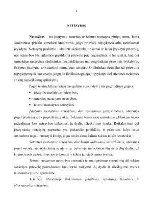 Prievolių įvykdymo užtikrinimo būdai. Paveikslėlis 6