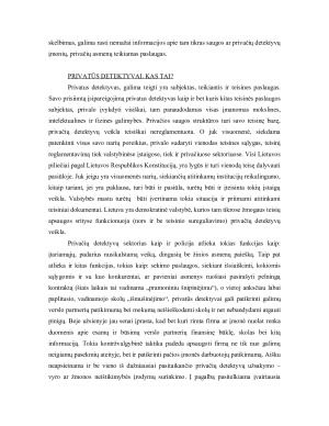 Privačios saugos tarnybos ir jų vaidmuo teisėtvarkos užtikrinime. Paveikslėlis 3