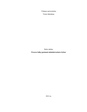 Proceso šalių ypatumai administracinėse bylose