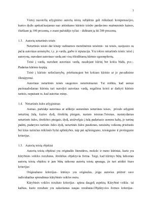 PROGRAMINĖS ĮRANGOS AUTORIŲ TEISĖS IR JŲ APSAUGA. Paveikslėlis 7