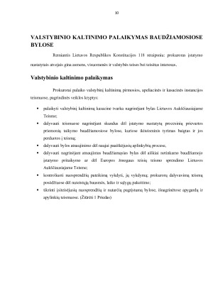 PROKURATŪROS FUNKCIJOS. Paveikslėlis 10