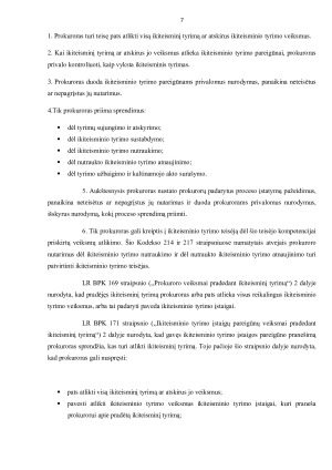 PROKURATŪROS FUNKCIJOS. Paveikslėlis 7