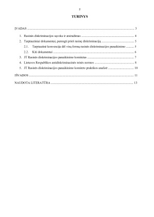 RASINĖ DISKRIMINACIJA. Paveikslėlis 2