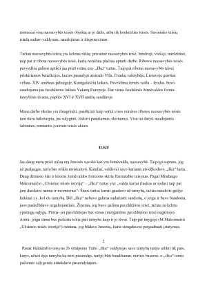 RIBOTA NUOSAVYBĖS TEISĖ (ILKU, BENEFICIJOS, FEODAI, TARNYBINIAI DVARAI). Paveikslėlis 2