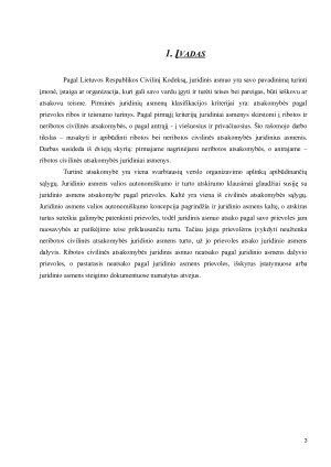 Ribotos ir neribotos civilinės atsakomybės juridiniai asmenys