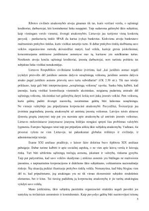 Ribotos ir neribotos civilinės atsakomybės juridiniai asmenys. Paveikslėlis 3