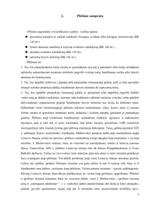 Vagysčių ir plėšimų analizė. Paveikslėlis 5