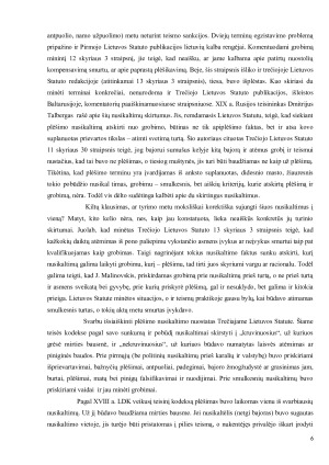 Vagysčių ir plėšimų analizė. Paveikslėlis 6