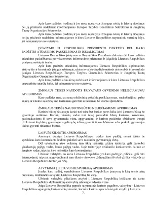 VALSTYBĖS GYNIMO KONSTITUCINIAI PAGRINDAI IR JŲ ĮSTATYMINIS DETALIZAVIMAS. Paveikslėlis 5