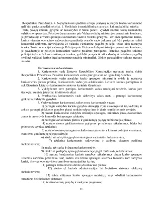 VALSTYBĖS GYNIMO KONSTITUCINIAI PAGRINDAI IR JŲ ĮSTATYMINIS DETALIZAVIMAS. Paveikslėlis 9