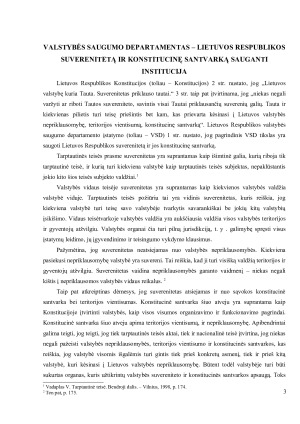 Valstybės saugumo departamento paskirtis, veikla ir teisinis reglamentavimas. Paveikslėlis 3