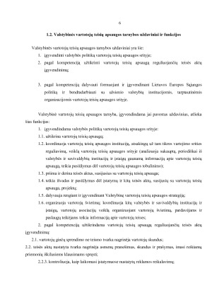 Valstybinės vartotojų teisių apsaugos tarnybos veikla ir paskirtis. Paveikslėlis 5