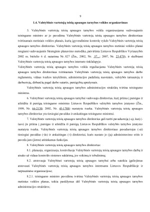 Valstybinės vartotojų teisių apsaugos tarnybos veikla ir paskirtis. Paveikslėlis 8