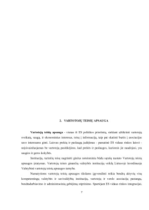VARTOTOJŲ  APSAUGA IR VARTOTOJŲ TEISĖS. Paveikslėlis 7