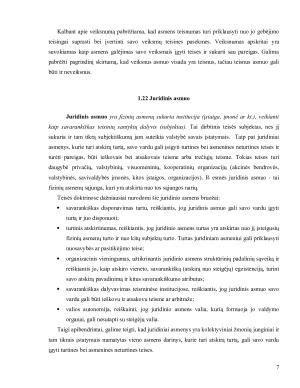 VERSLO TEISĖS SUBJEKTAI IR JŲ ORGANIZACINĖS FORMOS. Paveikslėlis 7