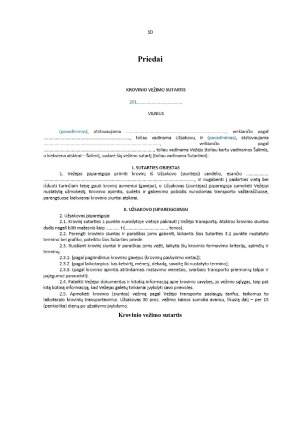 Vežimo sutartis, jos ypatumai ir teisinis reguliavimas. Paveikslėlis 10