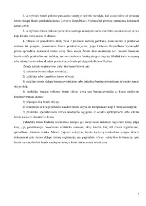 Žemės sklypų teisinio registravimo sistemos Lietuvoje analizė. Paveikslėlis 6