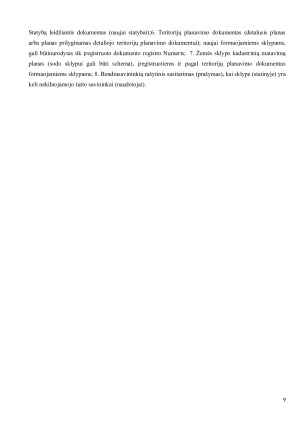 Žemės sklypų teisinio registravimo sistemos Lietuvoje analizė. Paveikslėlis 9